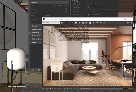 Vray 5 的图像结果