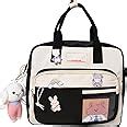 Buy Kawaii Backpack with Kawaii Pin and Accessories Girl Backpack Cute ...
