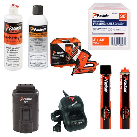 Shop Paslode 30 Degree XP Framing Nailer with 3"x.131" Brite Framing ...