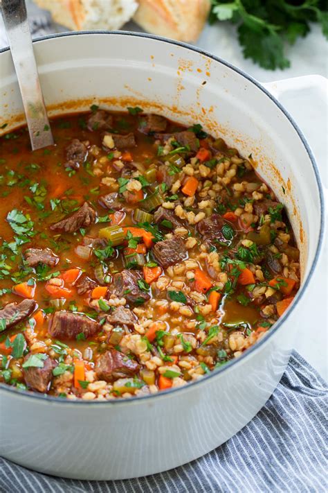 Easiest Way to Make Beef Barley Beef Soup Recipes