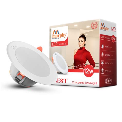 Murphy 12W Round LED Downlight – Recessed Ceiling Light – Murphy Lightings