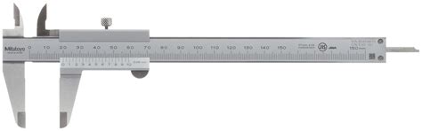 Mitutoyo 530-101 Vernier Calipers, Stainless Steel, for Insi : Amazon ...