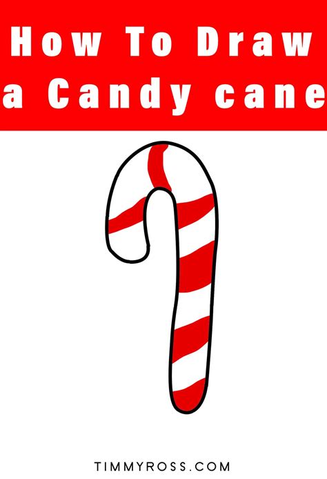 How To Draw A Candy Cane | Timmy Ross