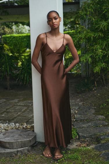 Women´s Satin Dress | ZARA India
