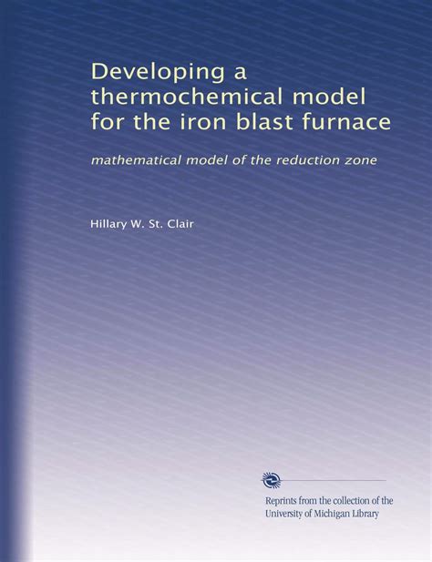 Buy Developing a thermo model for the iron blast furnace: mathematical ...