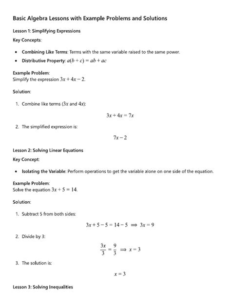 Math Algebra Problems and Solutions 的图像结果