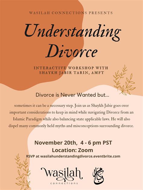 Understanding Divorce in Islam – MCC East Bay