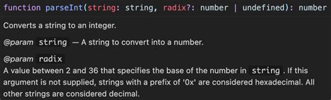 parseInt in JavaScript 的图像结果