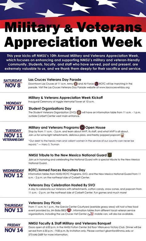 Military and Veterans Appreciation Week, 1780 E University Ave (CCSU ...
