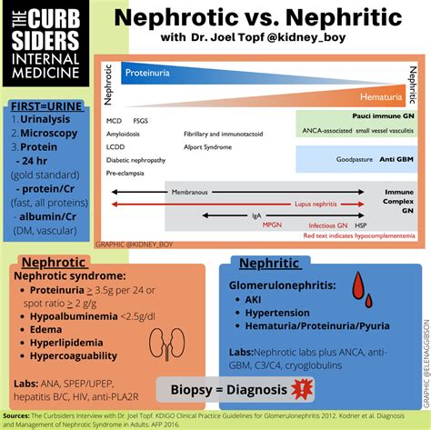 Nephritic Syndrome Causes Nephrotic Syndrome | UNC Kidney Center