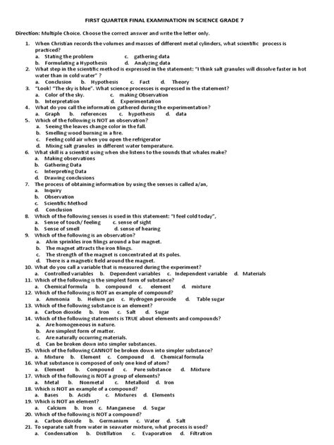 Class 7 Science Exam Tips 的图像结果