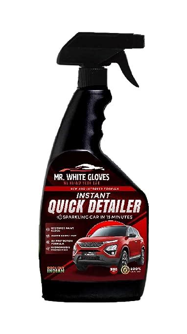 Mr. White Gloves MWG QUICK DETAILER- 500g : Amazon.in: Car & Motorbike