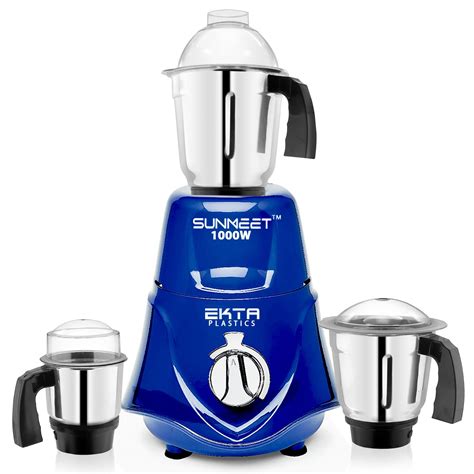 Buy Sunmeet 1000-watts Rocket Mixer Grinder with 3 Stainless Steel ...