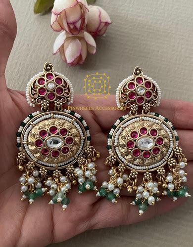 GRAND CIRCULAR CHANDBALI EARRING | PinwheelsAccessories