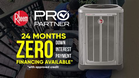 Our Rheem Central AC Financing Option - Air Pros USA