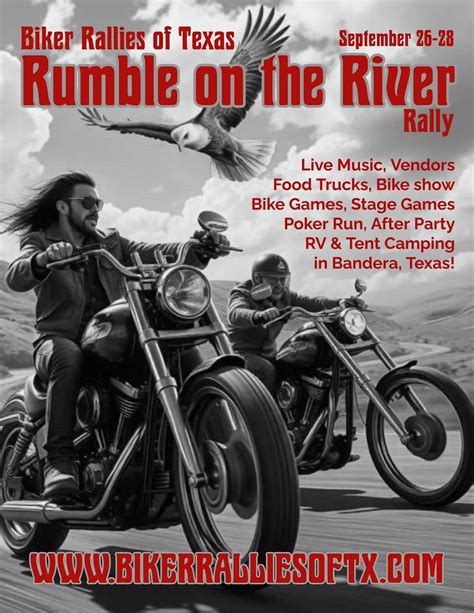 Rumble on the River Rally (Bandera, TX) Off-Site , Mansfield Park ...