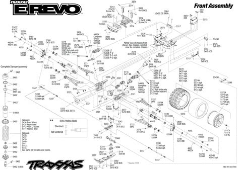 38 traxxas revo parts diagram