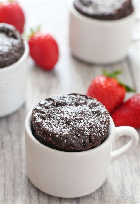 flourless chocolate mug cake