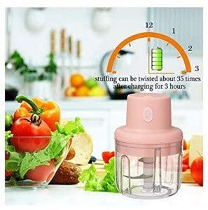 geutejj by Geutejj Electric Mini Garlic Chopper| Portable Cordless with ...