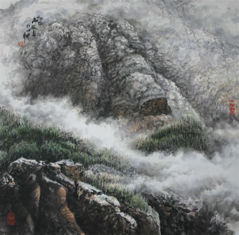 中国国画山水画图片-中国山水画图片欣赏图片