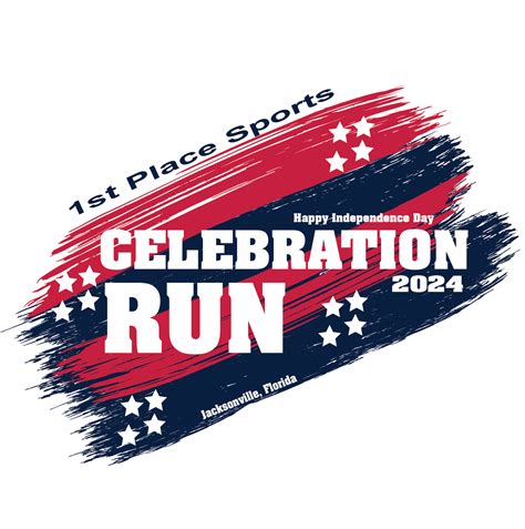 Celebration Run logo 2024 s | 1st Place Sports