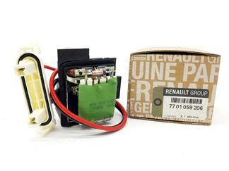 Fan Rheostat Original Renault Clio II Kangoo Thalia 7701059206 - Buy now