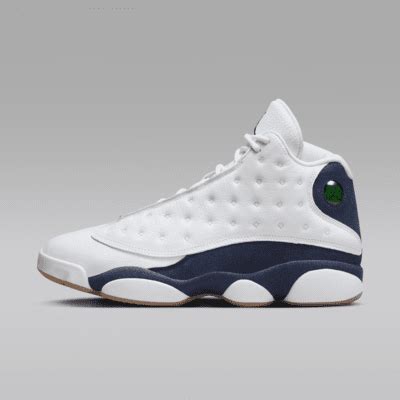 Air Jordan 13 Retro 'White and Midnight Navy' Shoes. Nike IN
