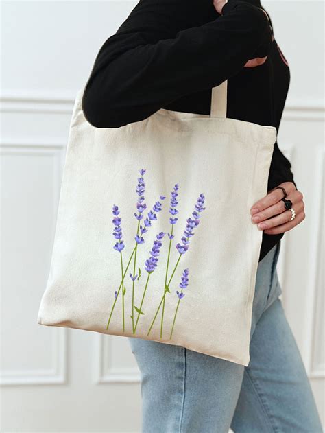 Hand painted tote bag canvas premium by nyna art studio – Artofit