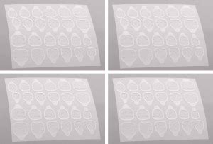 BeautyQua Double-sided Nail Glue Sticker Jelly Transparent Flexible ...