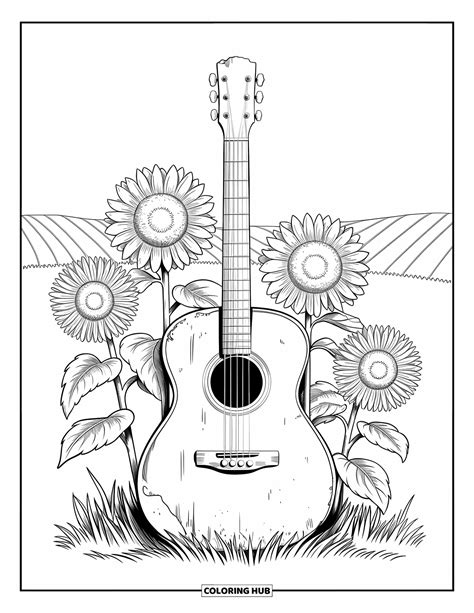135+ Hippie Coloring Pages for Kids & Adults (Free Printable PDFs)
