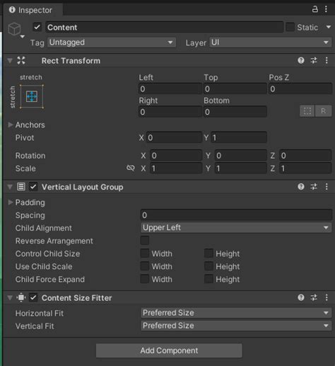 Image result for Unity UI List