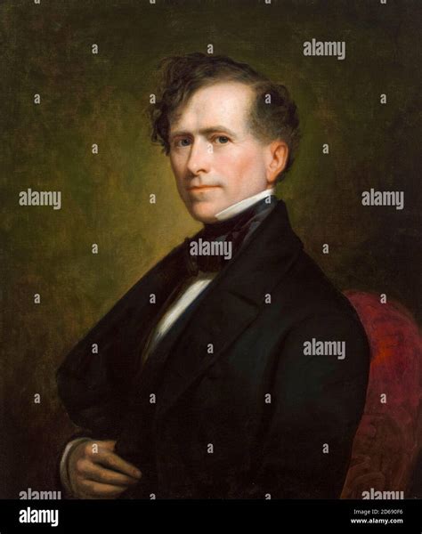 Franklin Pierce (1804-1869), American statesman who served as 14th ...