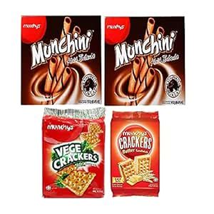 Munchy's Biscuit Combo ( Butter Sandwhich, Choco Roll, Vege Cracker ...