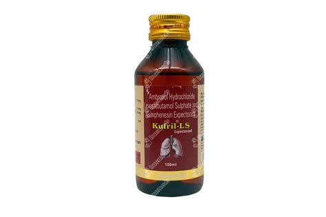 Kufril Ls 0.5/15/50 MG Syrup 100 ML | Order Kufril Ls 0.5/15/50 MG ...
