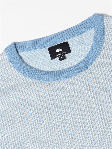 Men's Light Blue round neck Pullover Sweater – DENNIS LINGO