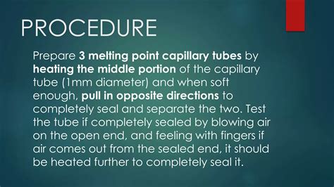 Melting Point determination- Acetanilide, Benzoic Acid and Salicylic ...
