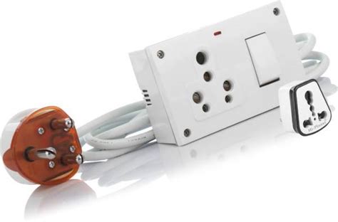 HI-PLASST PVC 16a switch board with extension cord of 4 m length ...