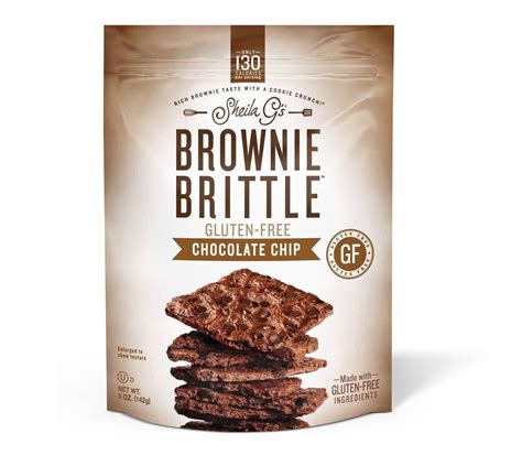 Amazon.com: SHEILA GS Chocolate Chip Brownie Brittle, 4.5 OZ : Grocery ...