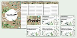 Educational Leader Checklist for EYLF | Twinkl Resources