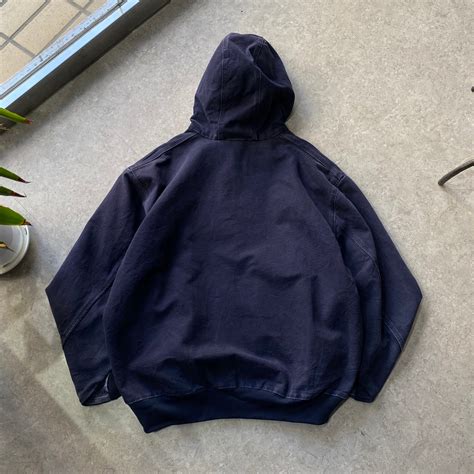 2XL‼︎ 00s CARHARTT " navy " mesh liner active jacket【仙台店】 | What’z up