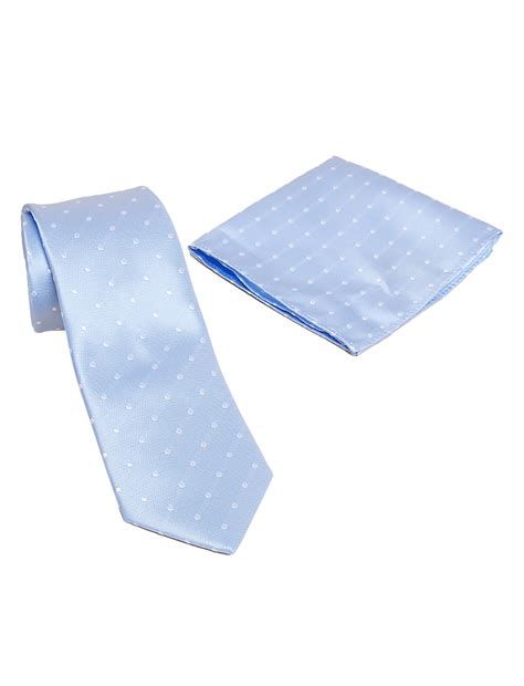 Buy Spotted Tie & Pocket Square Set at Marks & Spencer