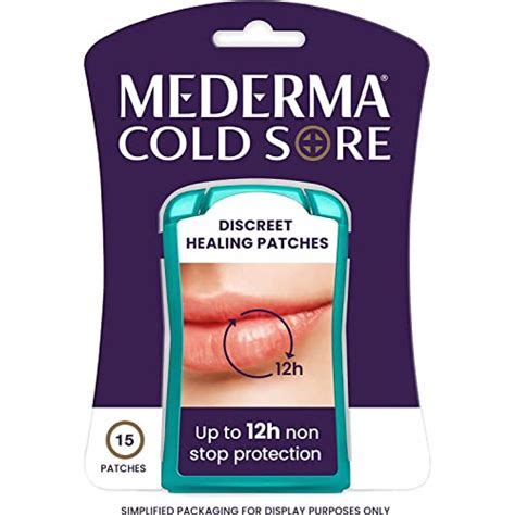 Mederma Cold Sore Discreet Healing Patch - A Patch That