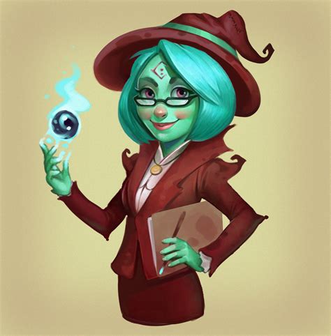 ArtStation - Magic teacher