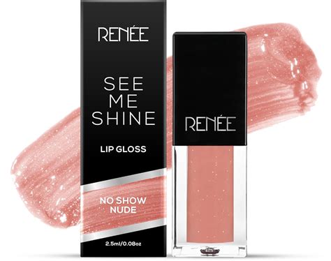 RENEE See Me Shine Lip Gloss - No Show Nude l Long Lasting ...