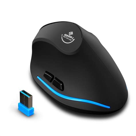 Buy Zelotes F-35A Vertical Wireless Gaming Mouse Adjustable 2400DPI ...