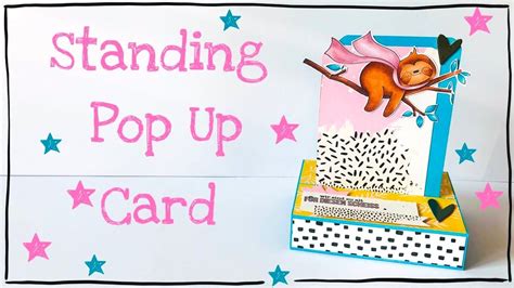 Free Standing Pop Up Card Tutorial 的图像结果