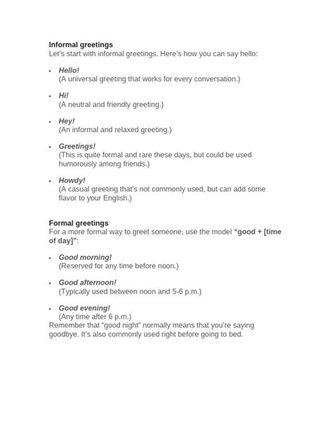 Image result for Informal Introduction