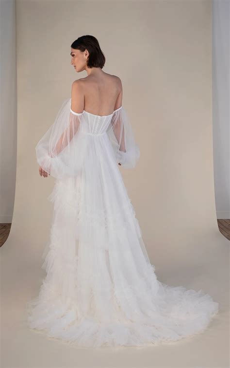 All Who Wander: A-Line Silhouette with Ethereal Blouson Sleeves