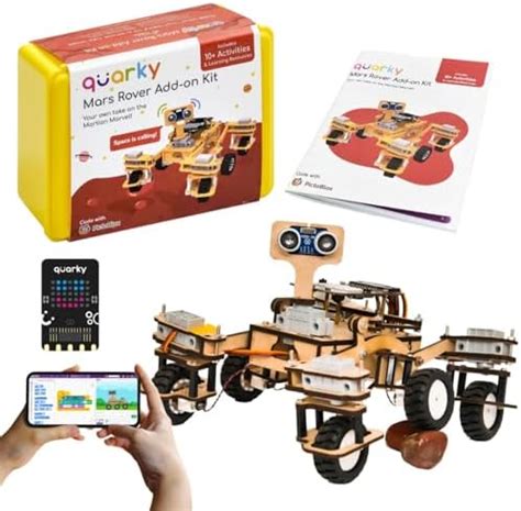 Quarky Mars Rover Addon Kit for Kids Age 7+ with Assembly Guide and ...