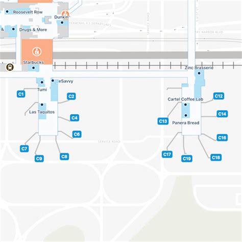 Phoenix Airport Terminal 4 Interactive Map & Guide